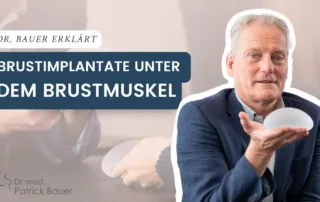 brustimplantat unter brustmuskel